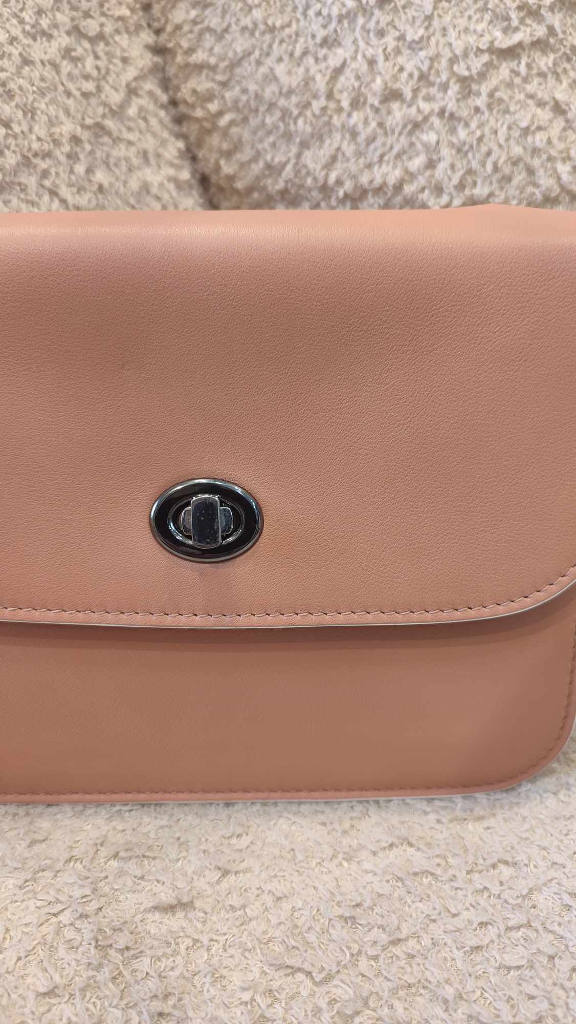 Loro Piana Artemis Salmon Pink Calfskin Bag