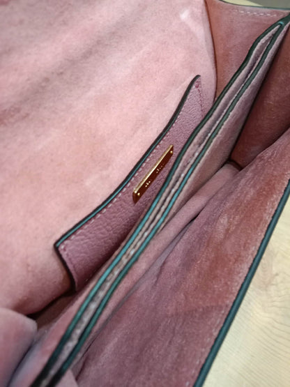 Miu Miu Lady Shoulder Bag Crafted Calfskin Pink
