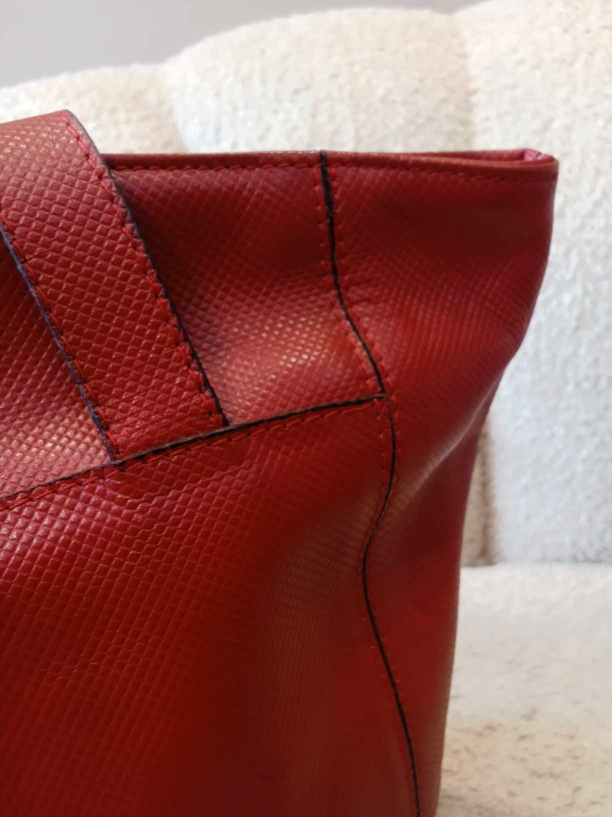 Bottega Veneta Red Tote Bag