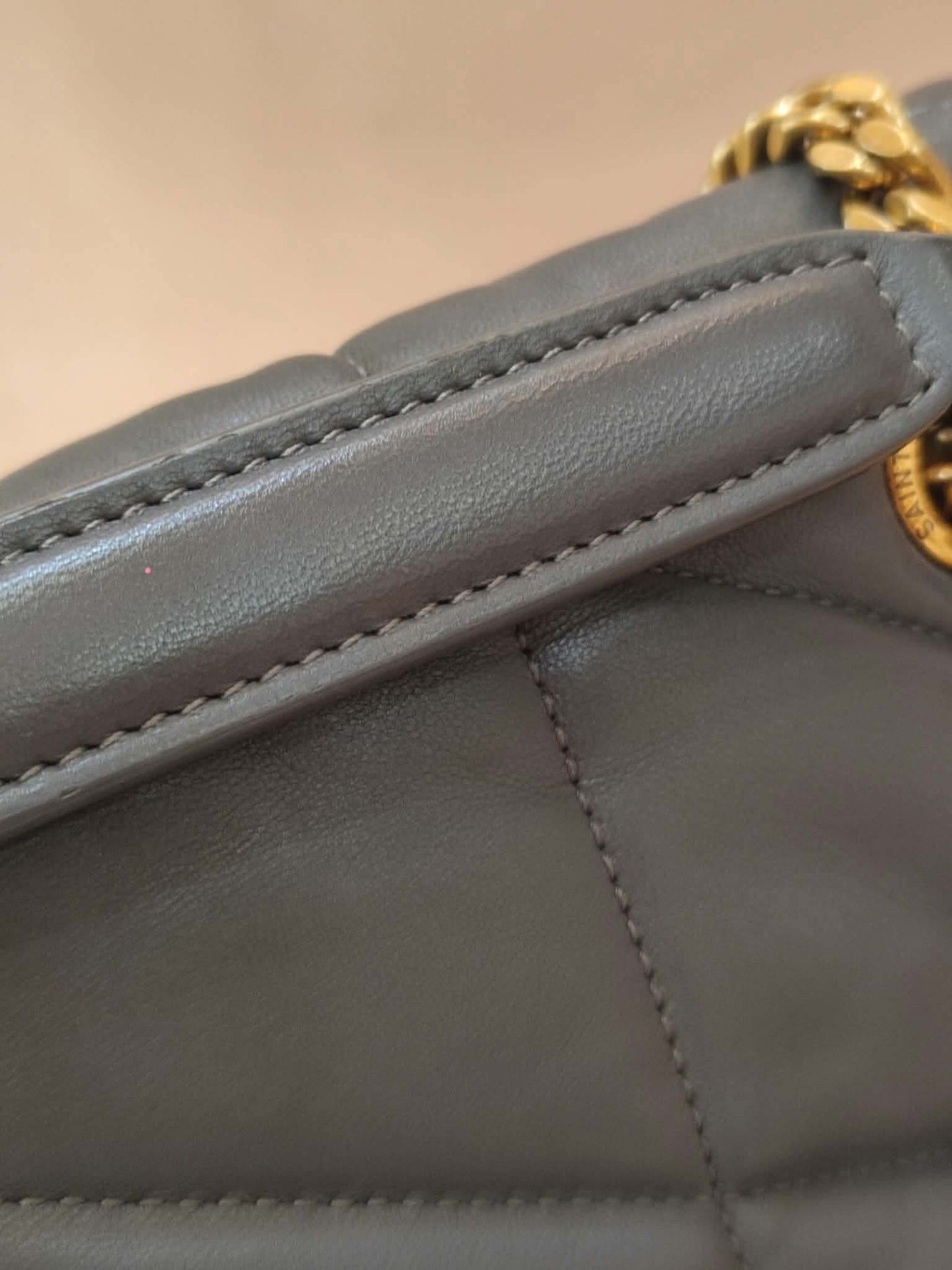 Saint Laurent Loulou Dark Gray Bag