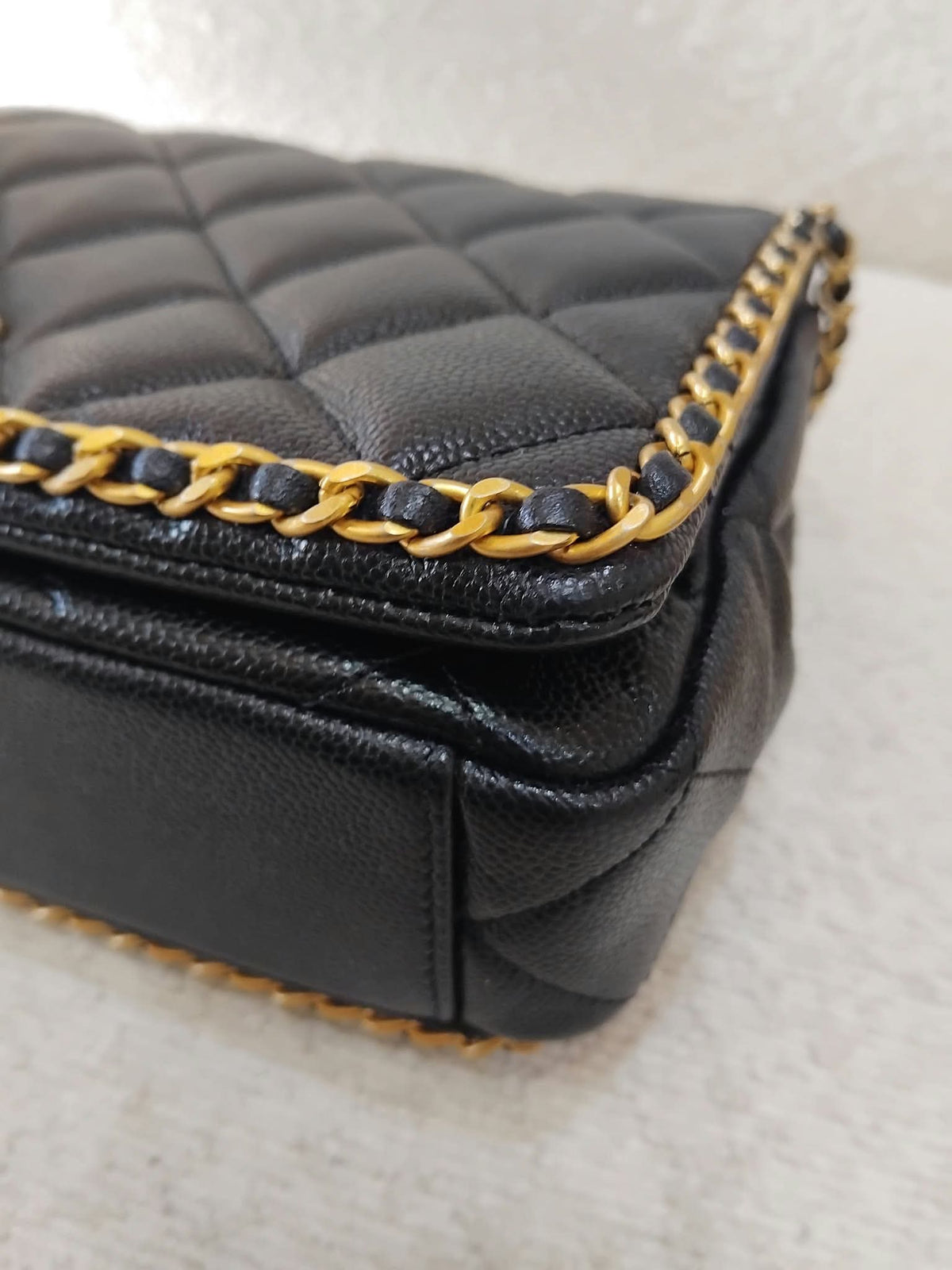 Chanel Black Caviar Neverending Cavair Black Microchipped