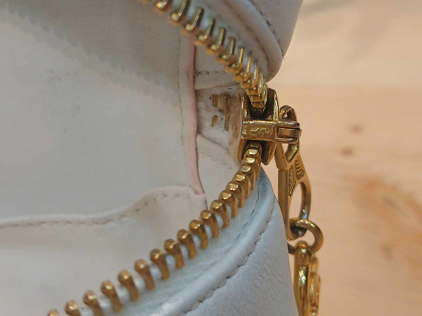 Chanel Belt Bag White Lambskin Series 2