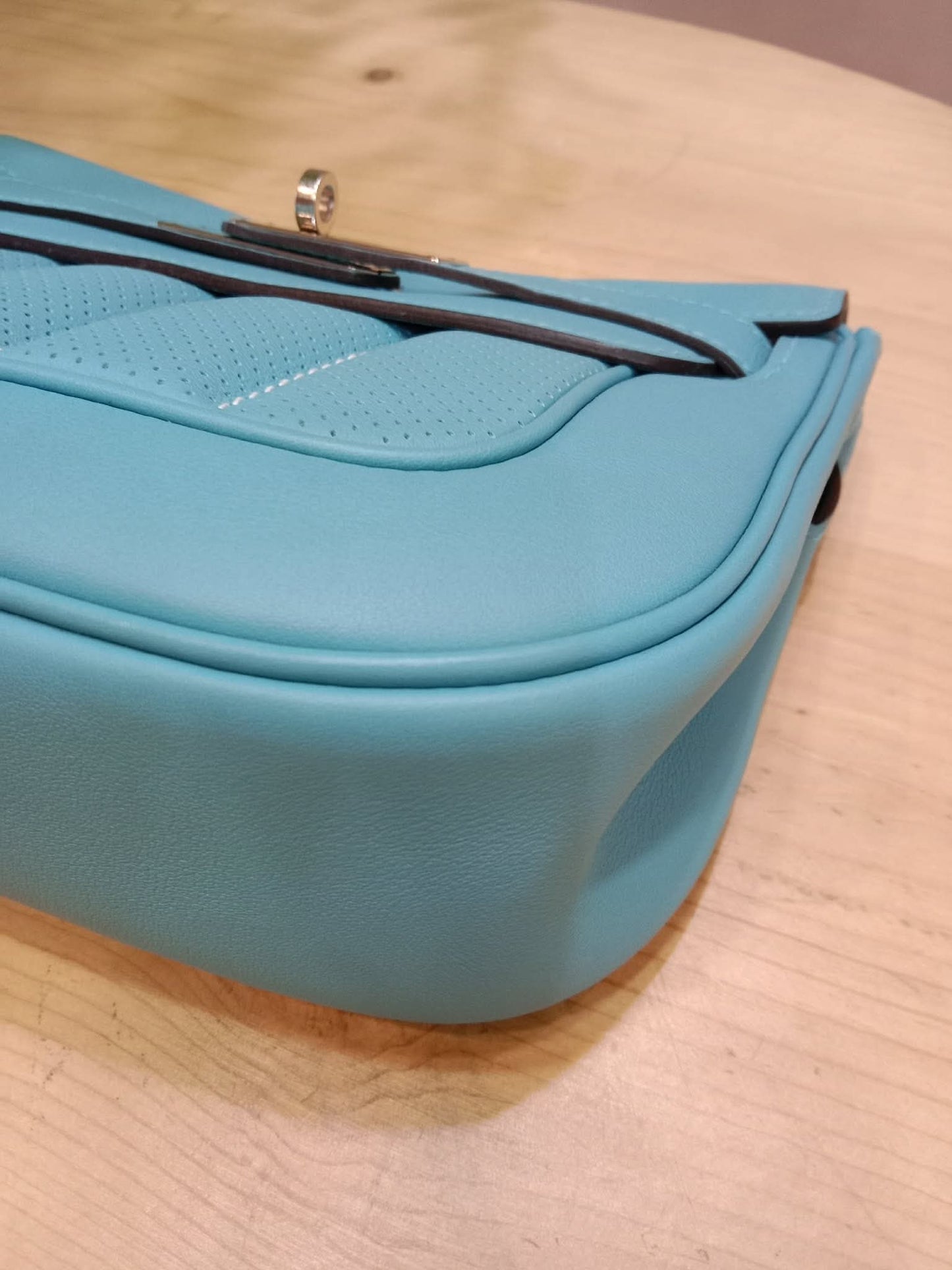Hermes Berlin Mini Bleu Atoll Swift Stamp T 2015