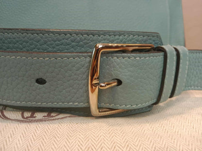 Hermes Jypserie 34 Blue Clemence Stamp M Square 2009
