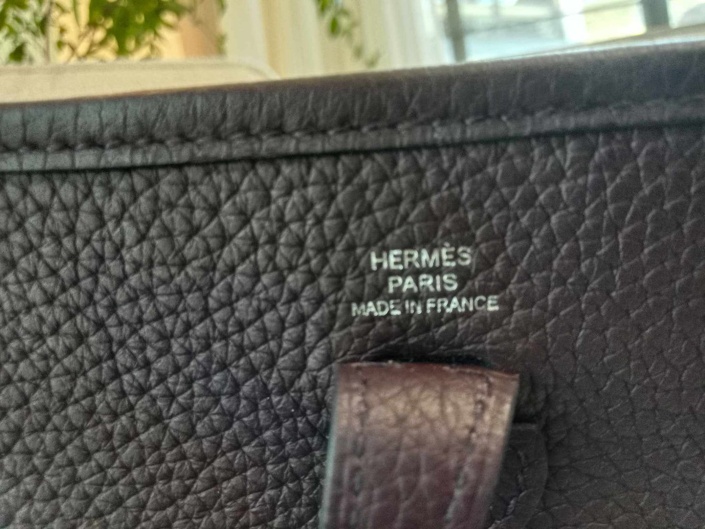 Hermes Evelyne TPM Rouge Clemence Stamp B 2023