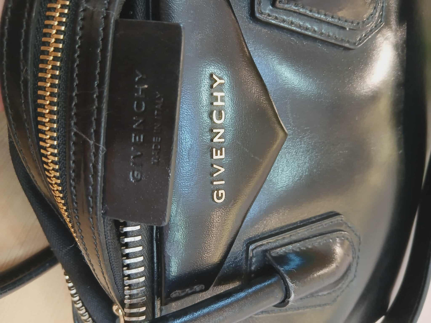 Givenchy Antigona Black Leather Bag Small