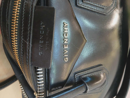 Givenchy Antigona Black Leather Bag Small