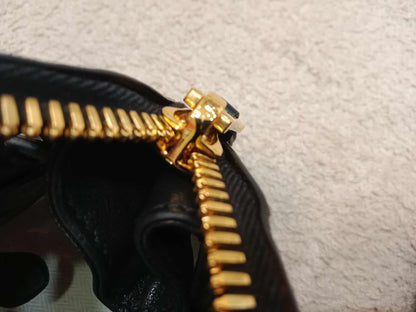 Miu Miu Aviator Nappa Leather Black