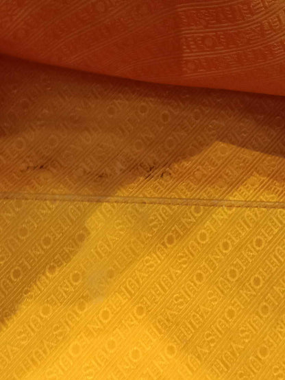 Louis Vuitton Richard Prince Limited Edition Le Rosel Orange Denim Pulp Weekender Bag