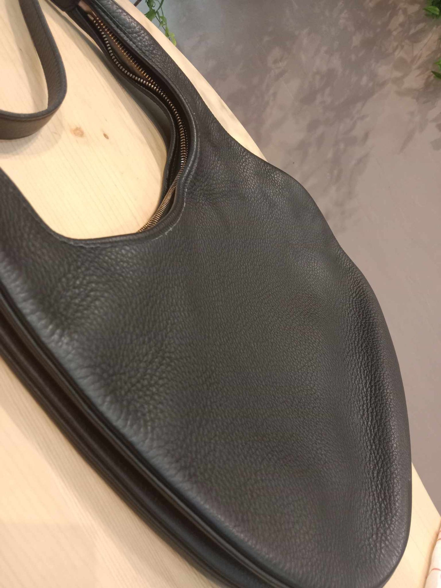 Hermes Gao Bag Black Clemence Stamp O Square 2011