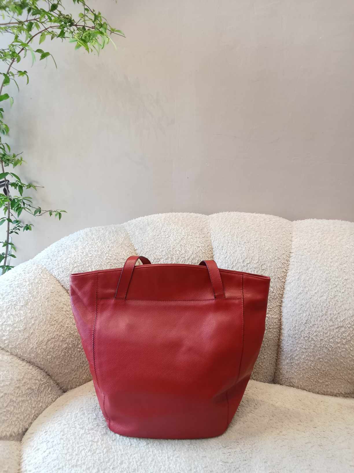 Bottega Veneta Red Tote Bag