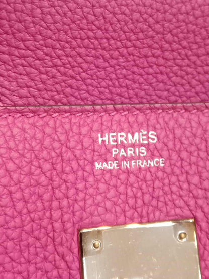 Hermes Birkin 30 Pink Fanta Togo Stamp A 2017