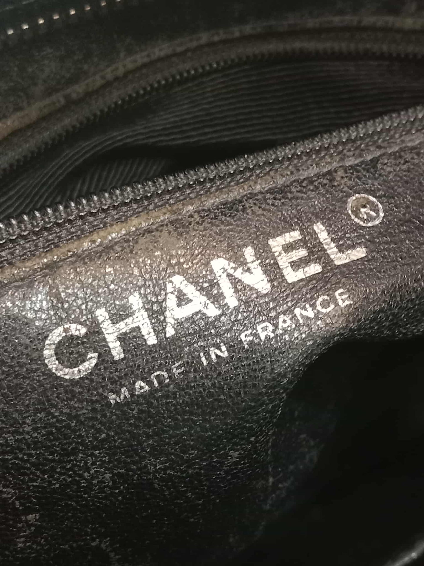 Chanel Medallion Black Caviar Series 7