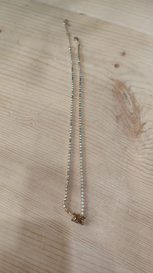 Celine Vintage Gold Necklace