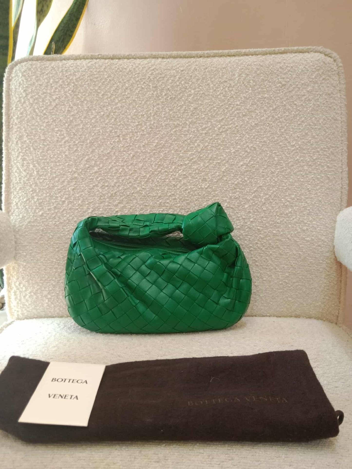 Bottega Veneta Mini Jodie Green
