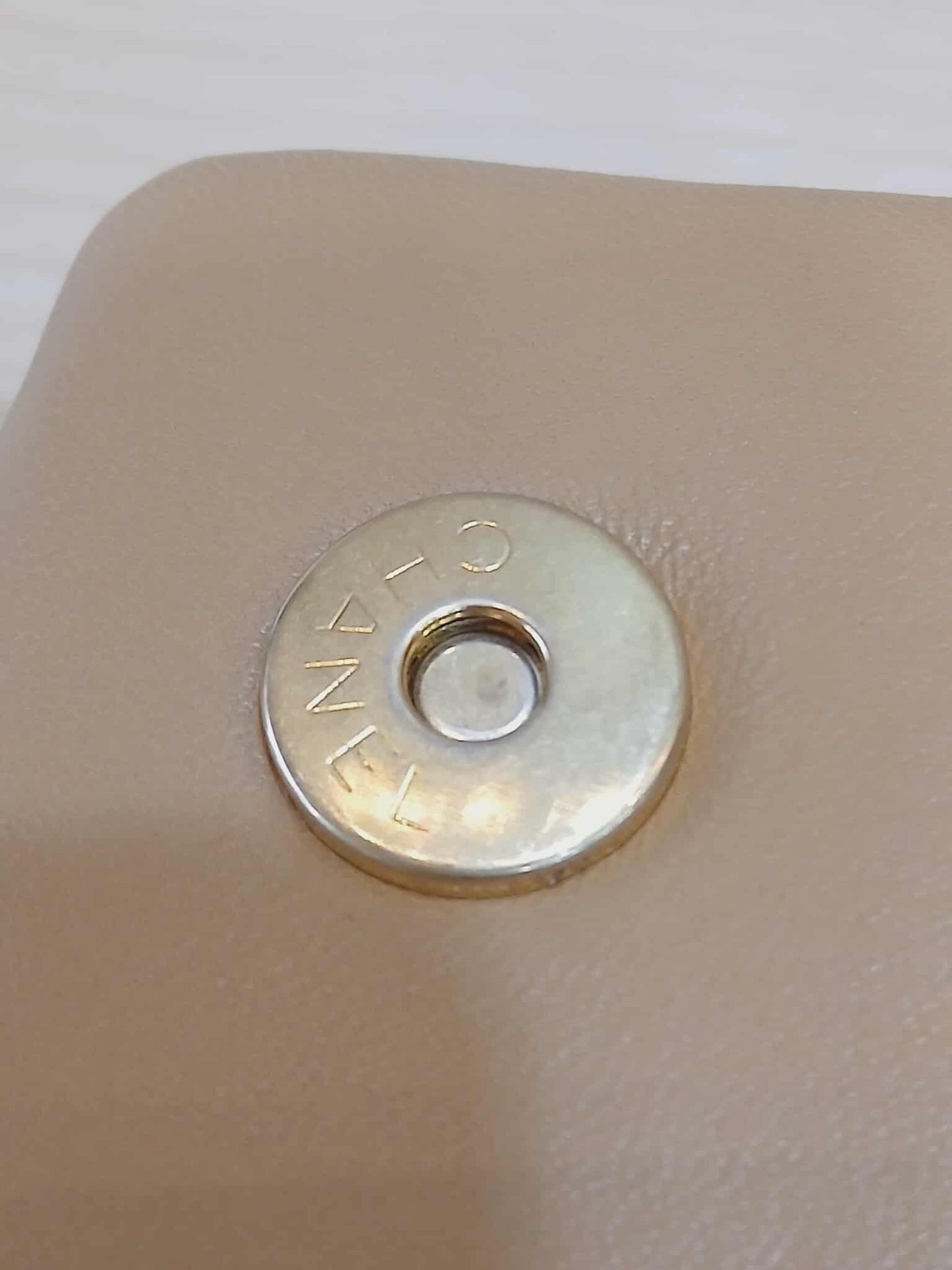 Chanel Diamond CC Chain Brown Caramel Lambskin Flap Bag Series 18