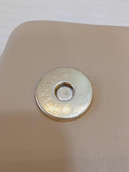 Chanel Diamond CC Chain Brown Caramel Lambskin Flap Bag Series 18