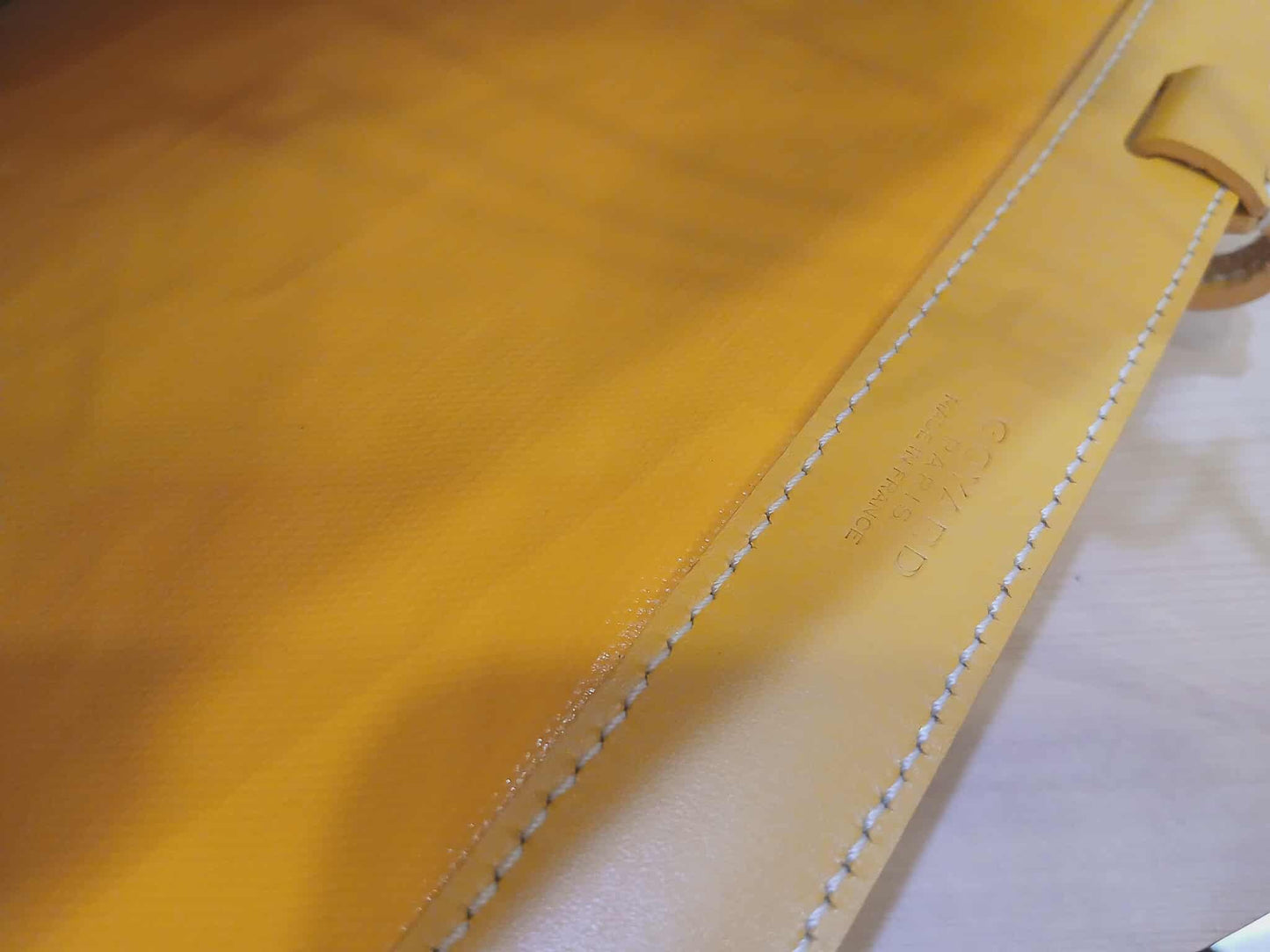 Goyard Bellechasse Biaude Yellow PM