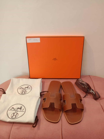 Hermes Oran Gold Size 35 1/2 Brandnew