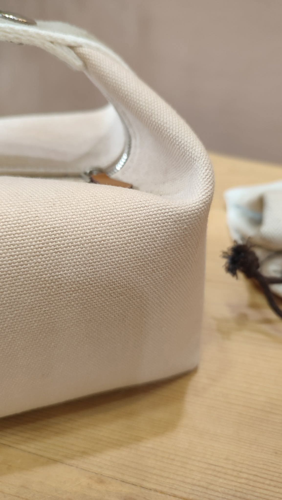 Hermes Bride De Brac Canvas Beige