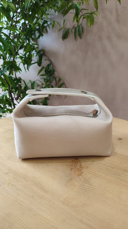 Hermes Bride De Brac Canvas Beige