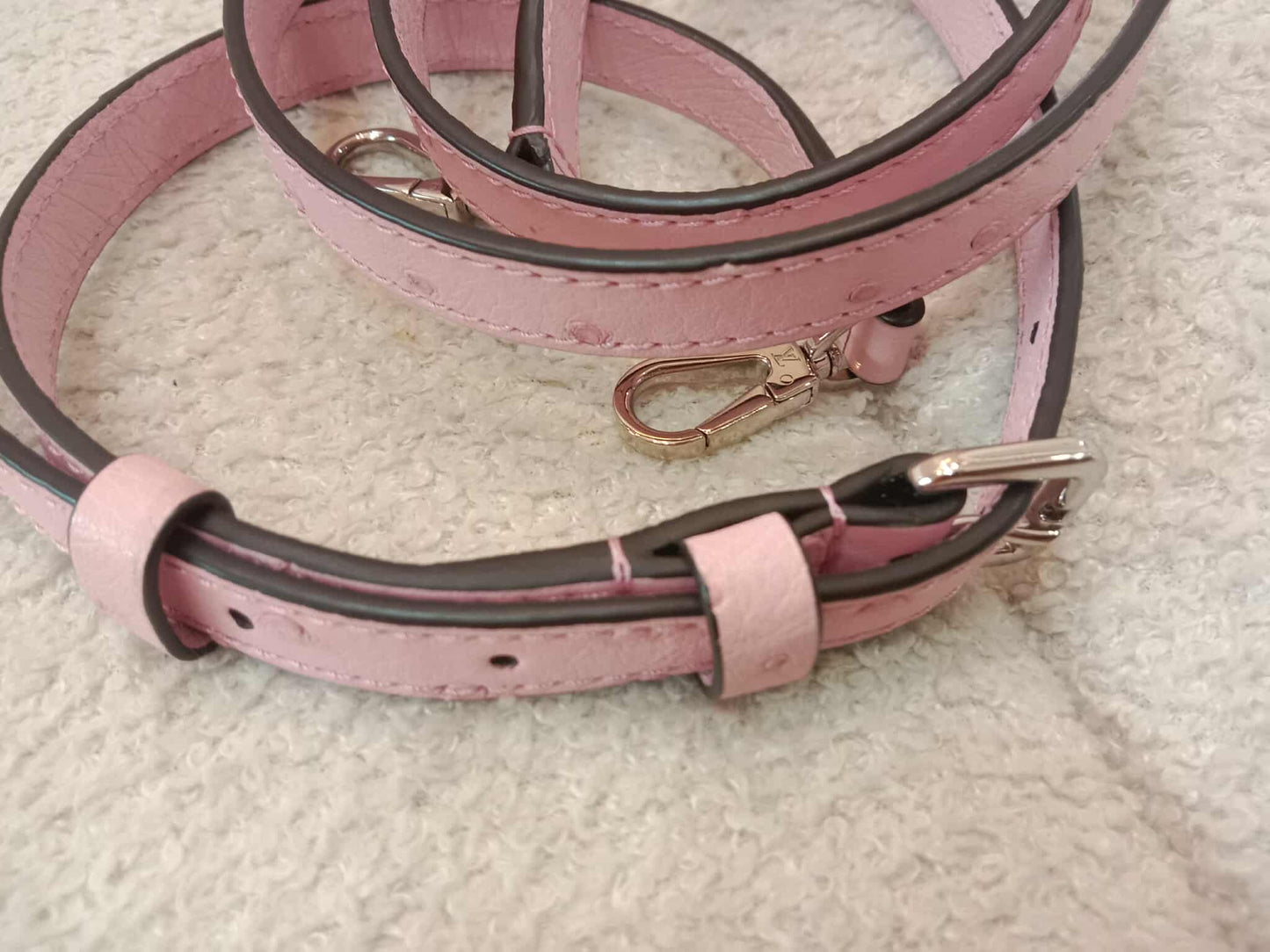 Louis Vuitton Mini Capucine Ostrich Pink