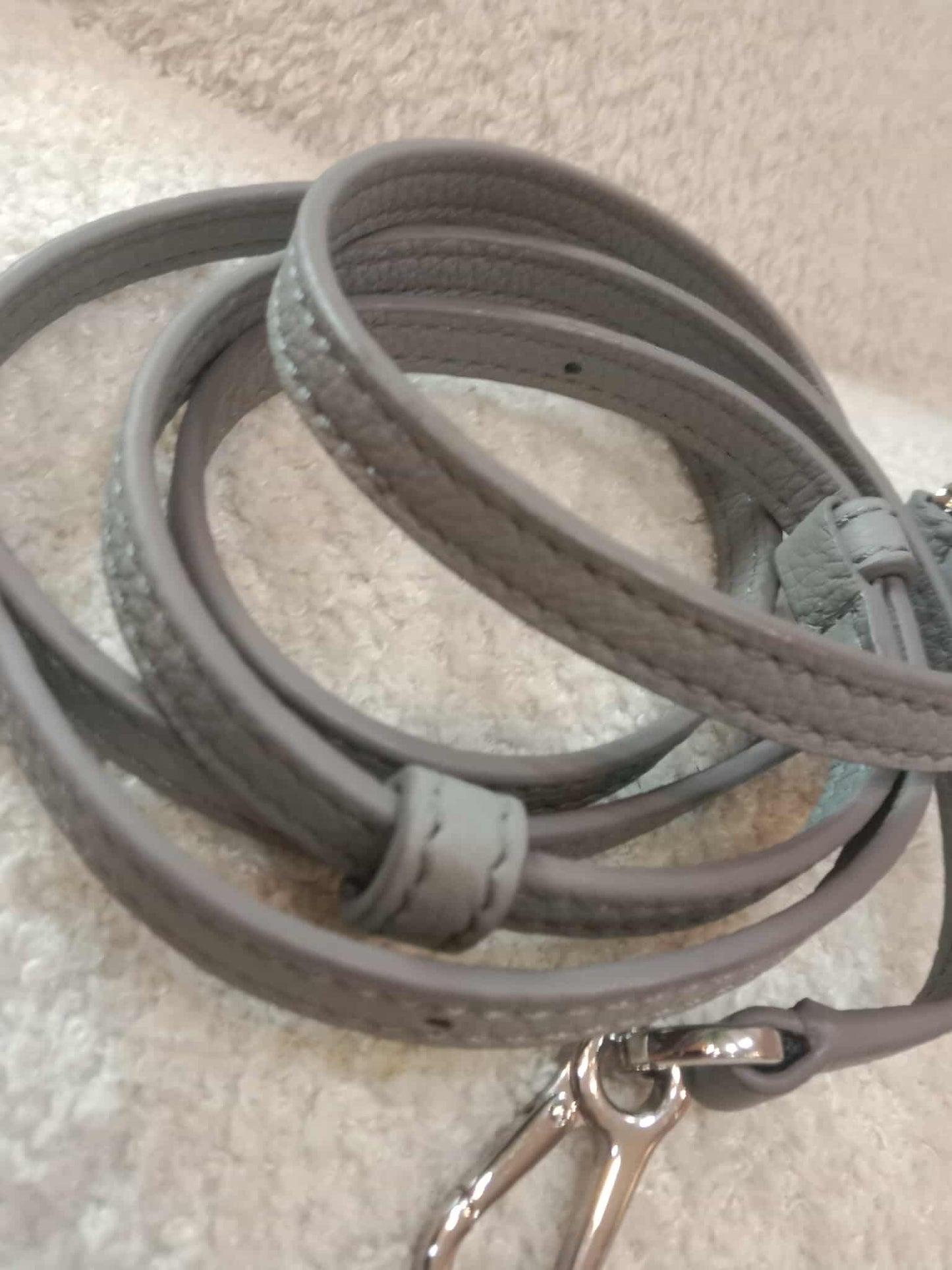 Loewe Puzzle Bag in Pearl Gray