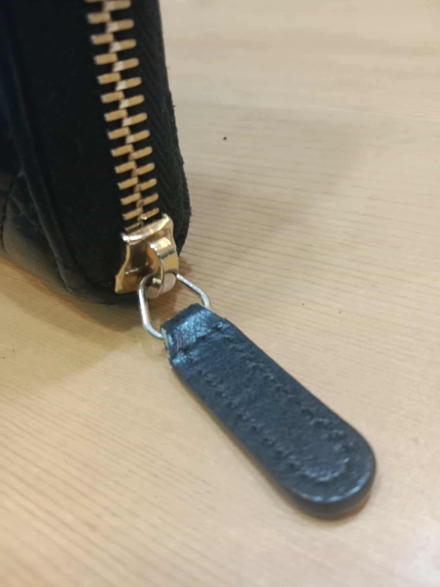 Chanel Quilted Leather Zip-Around Lambskin Wallet Series 22