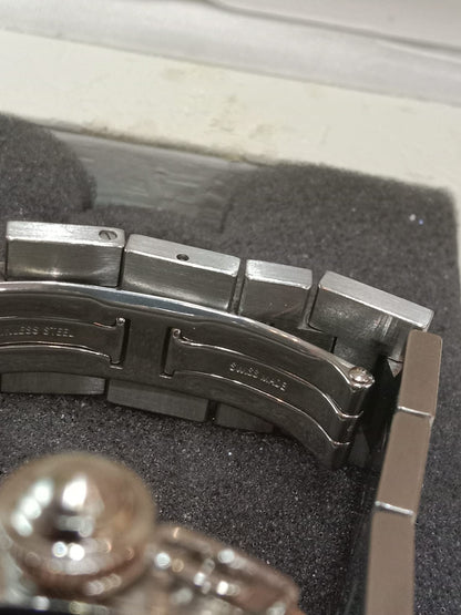Cartier Pasha C Watch 35mm Stainless Case Pink Dial Arabic Numerals