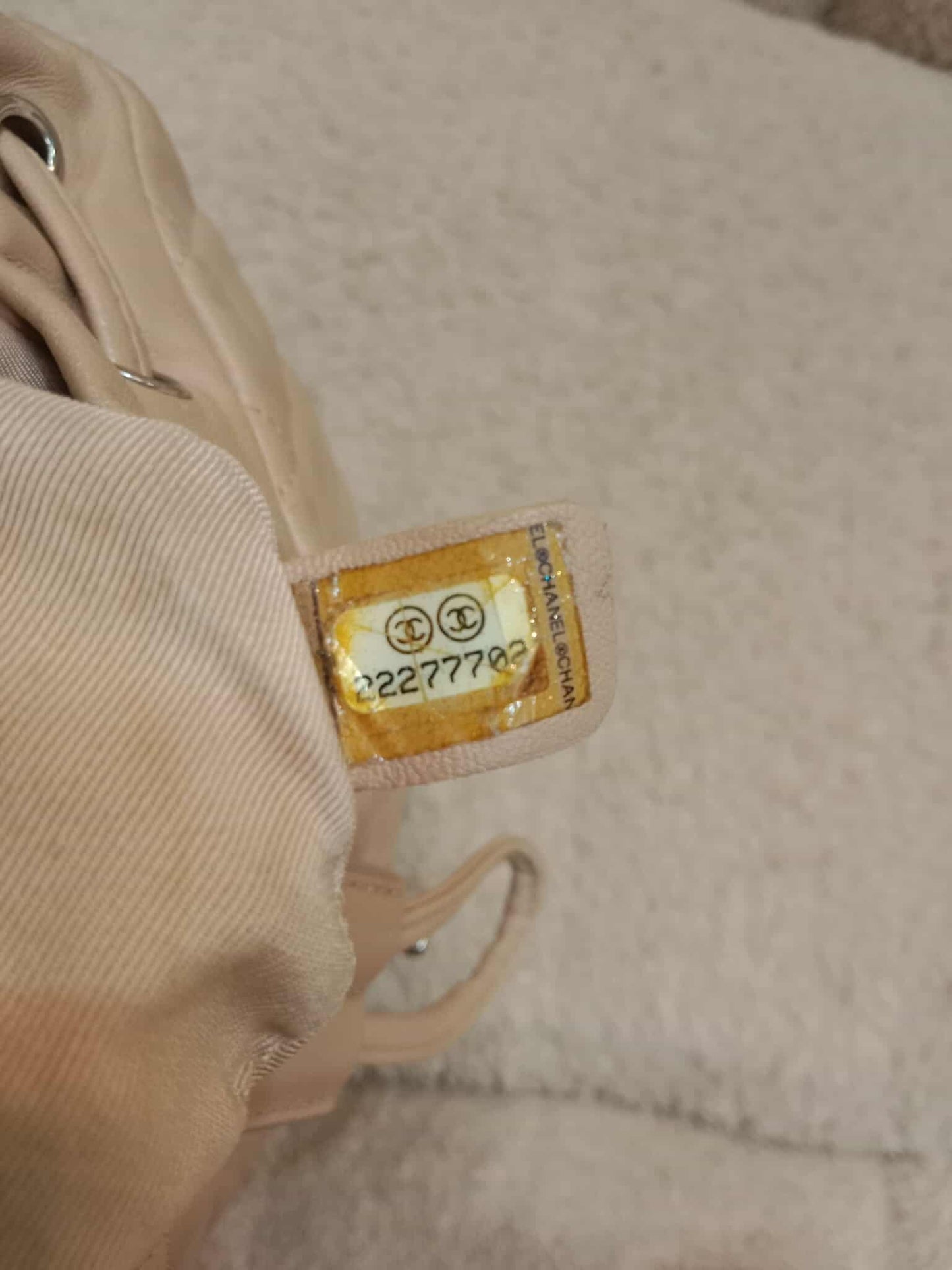 Chanel Urban Spirit Backpack Beige Series 22