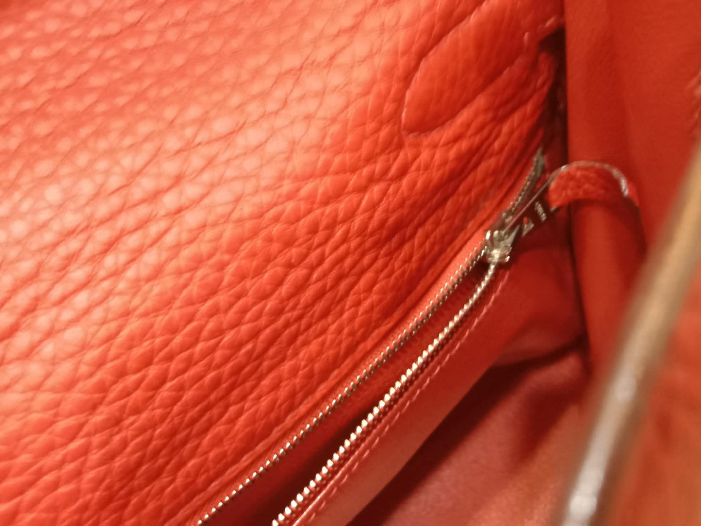 Hermes Kelly 32 Rouge Casaque Togo Stamp I Square 2005