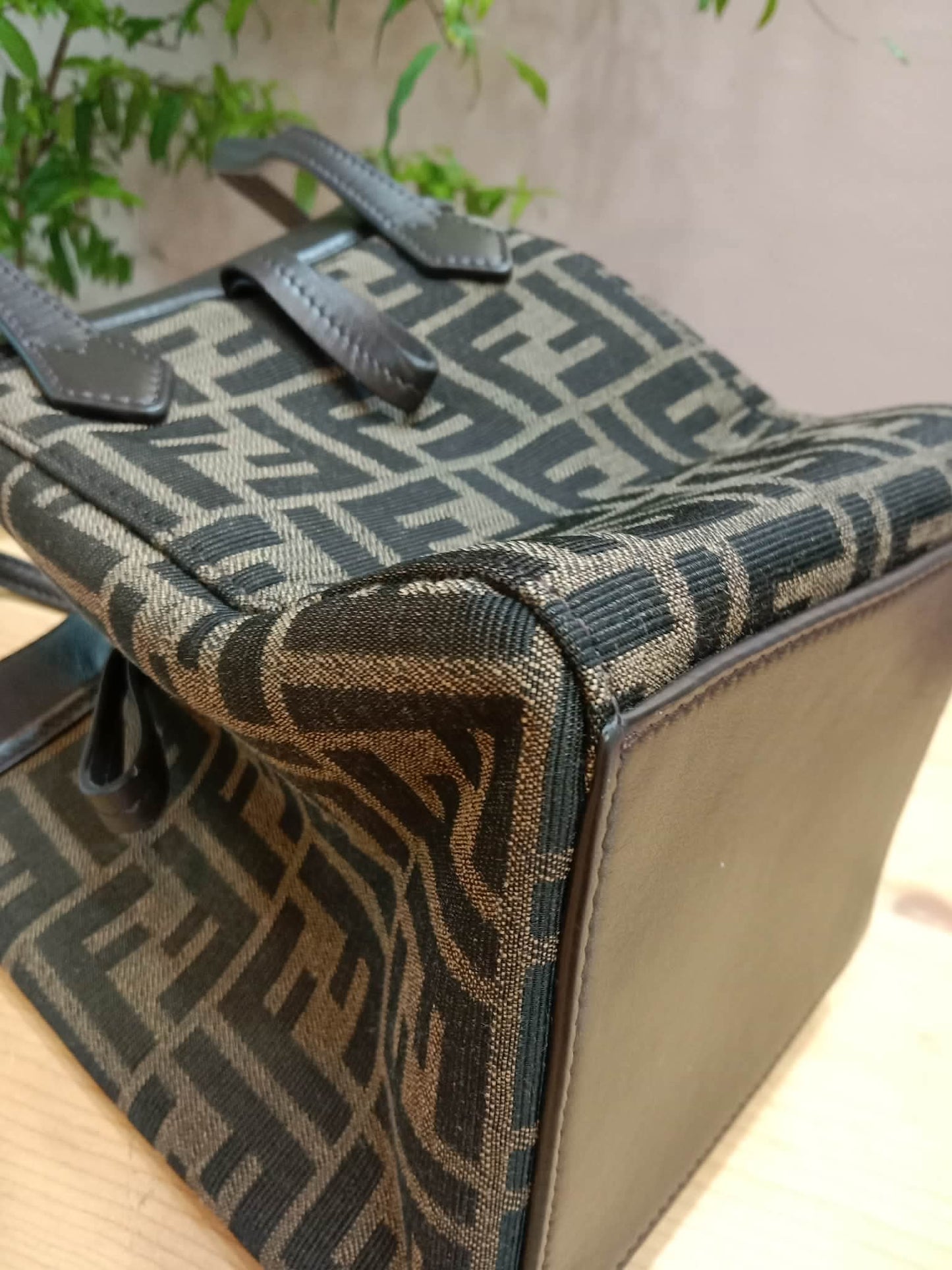 Fendi Origami Mini Bag Brown