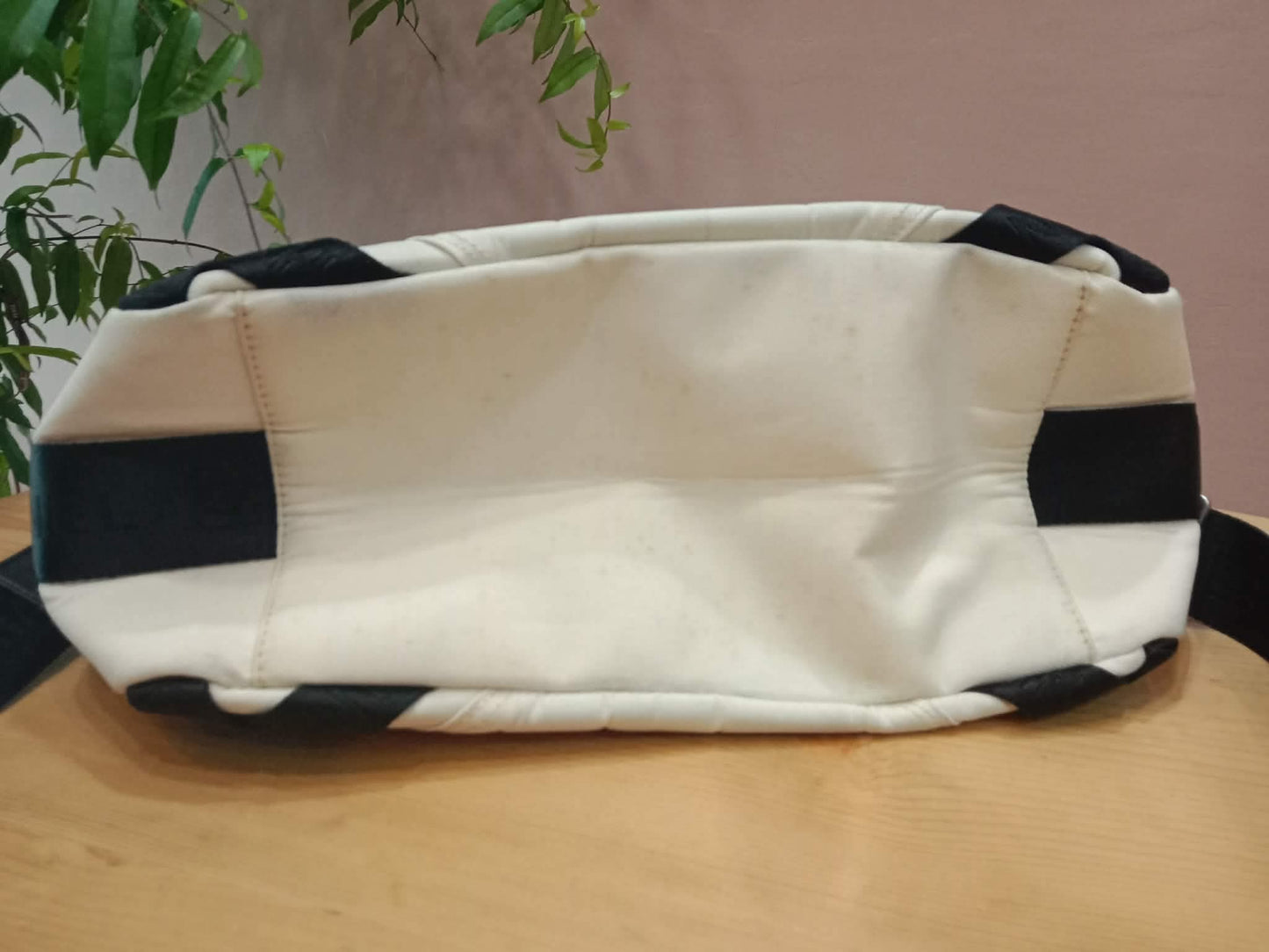 Chanel Sport Line Bag with Interlocking CC Logo Canvas Black/White