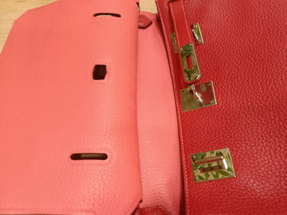 Hermes Jypserie 28 Rouge Casaque Clemence Stamp B 2023