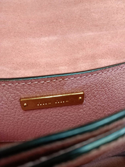 Miu Miu Lady Shoulder Bag Crafted Calfskin Pink