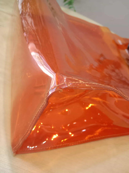 Hermes Souvenir de I'Exposition 1998 Kelly Bag Orange