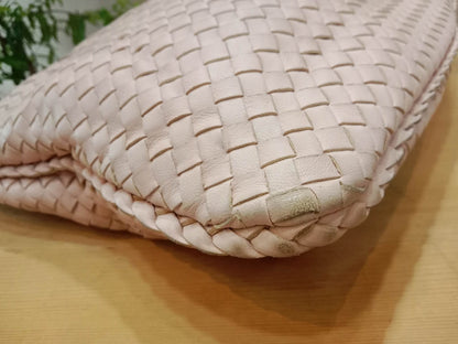 Bottega Veneta Intrecciato Hobo Bag Pink