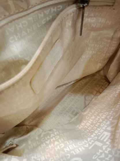 Chanel LAX Accordion Beige Lambskin Series 8
