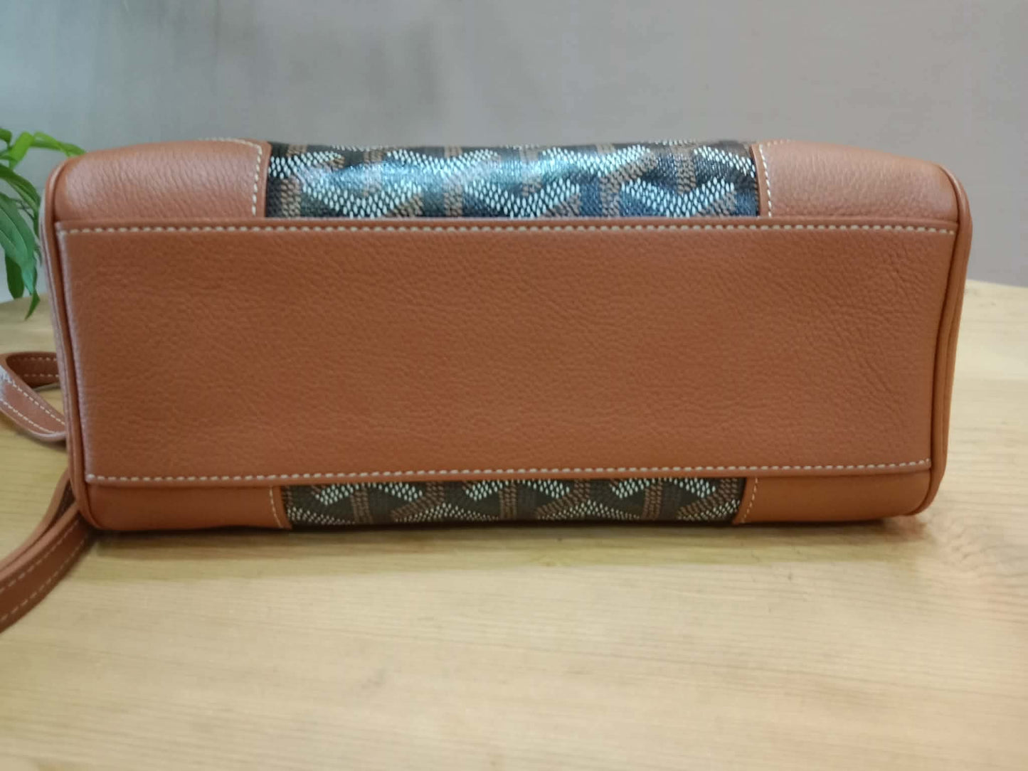 Goyard Saigon Souple Mini Tophandle Bag Bag Black/Tan