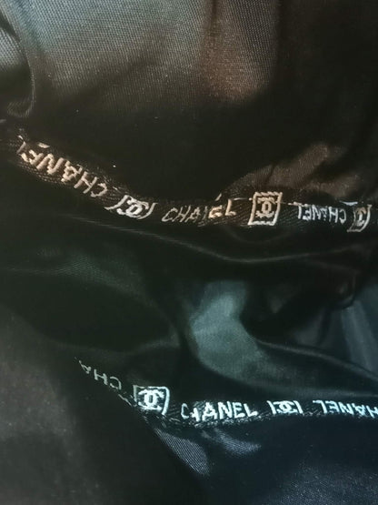 Chanel Sport Line Bag with Interlocking CC Logo Canvas Black/White