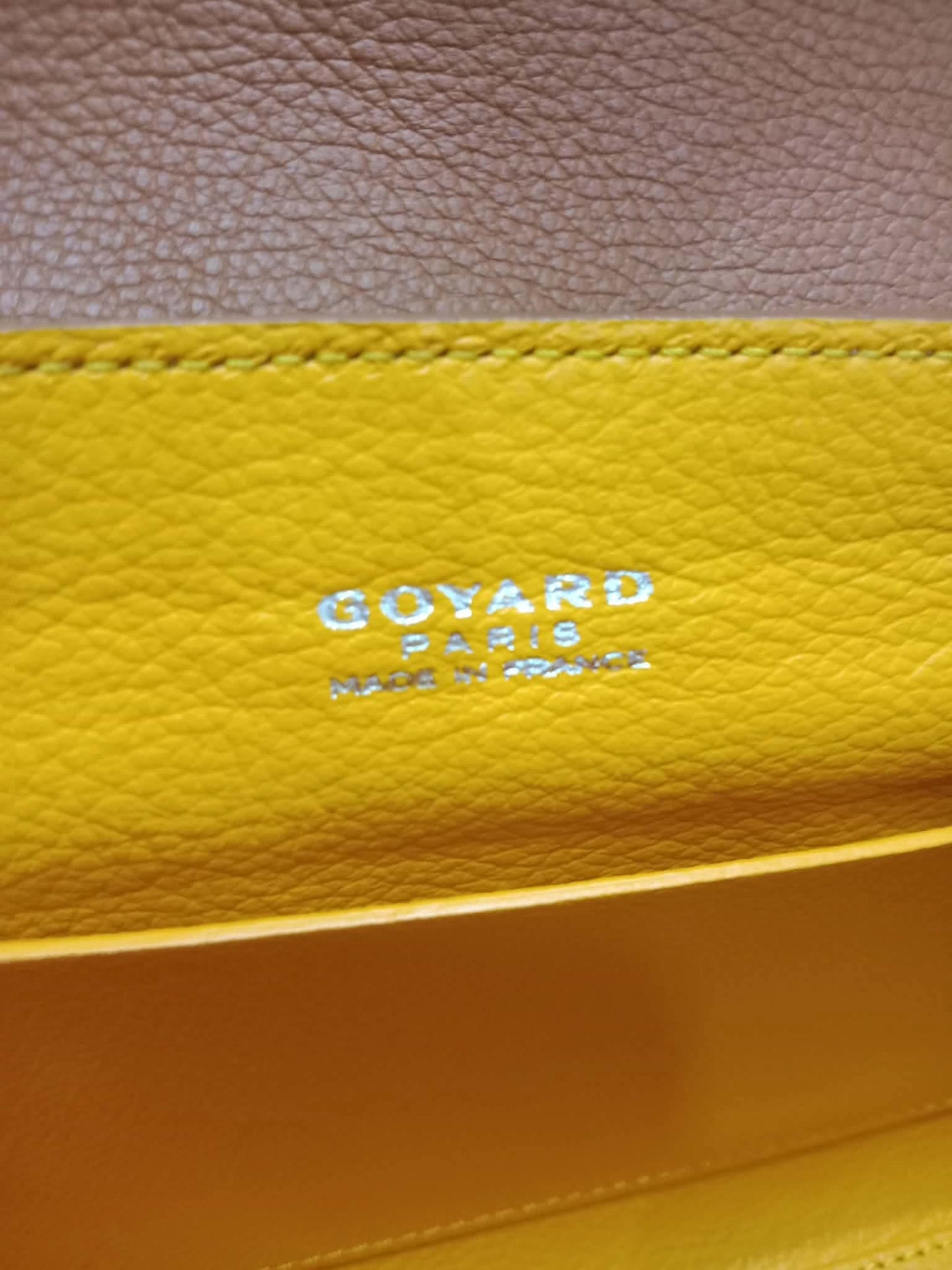 Goyard Saigon Souple Mini Tophandle Bag Bag Black/Tan