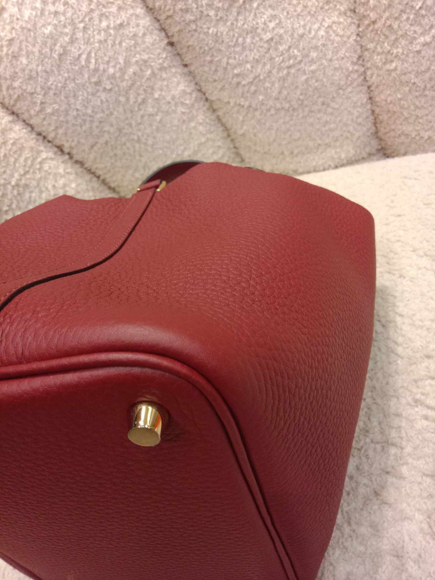 Hermes Picotin 18 Rouge Stamp W 2024