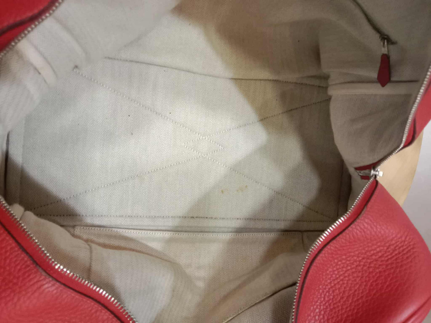 Hermes Victoria 43 Clemence Red Stamp R 2014