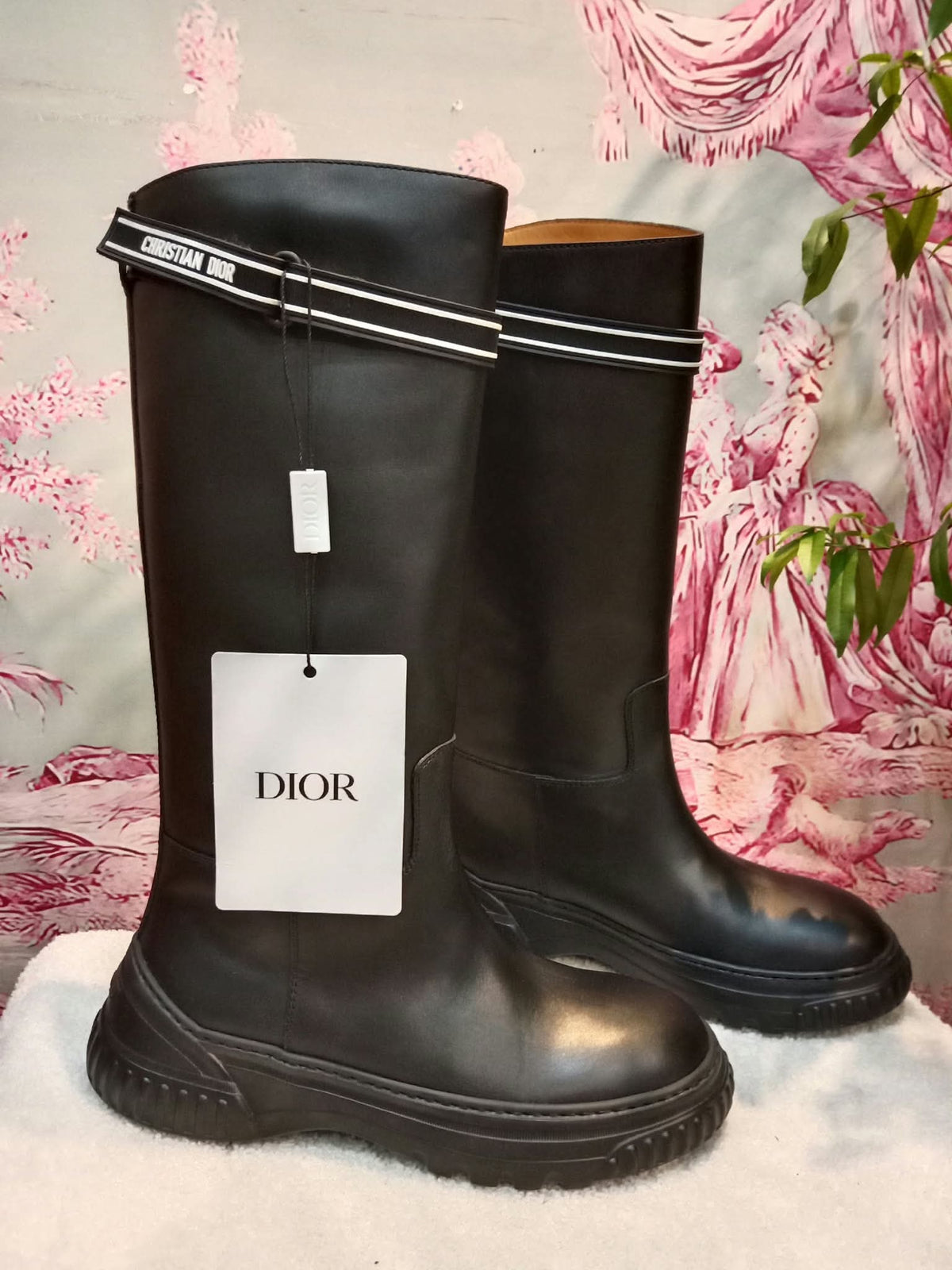 Dior Women's D-Racer Boots Black Size 37