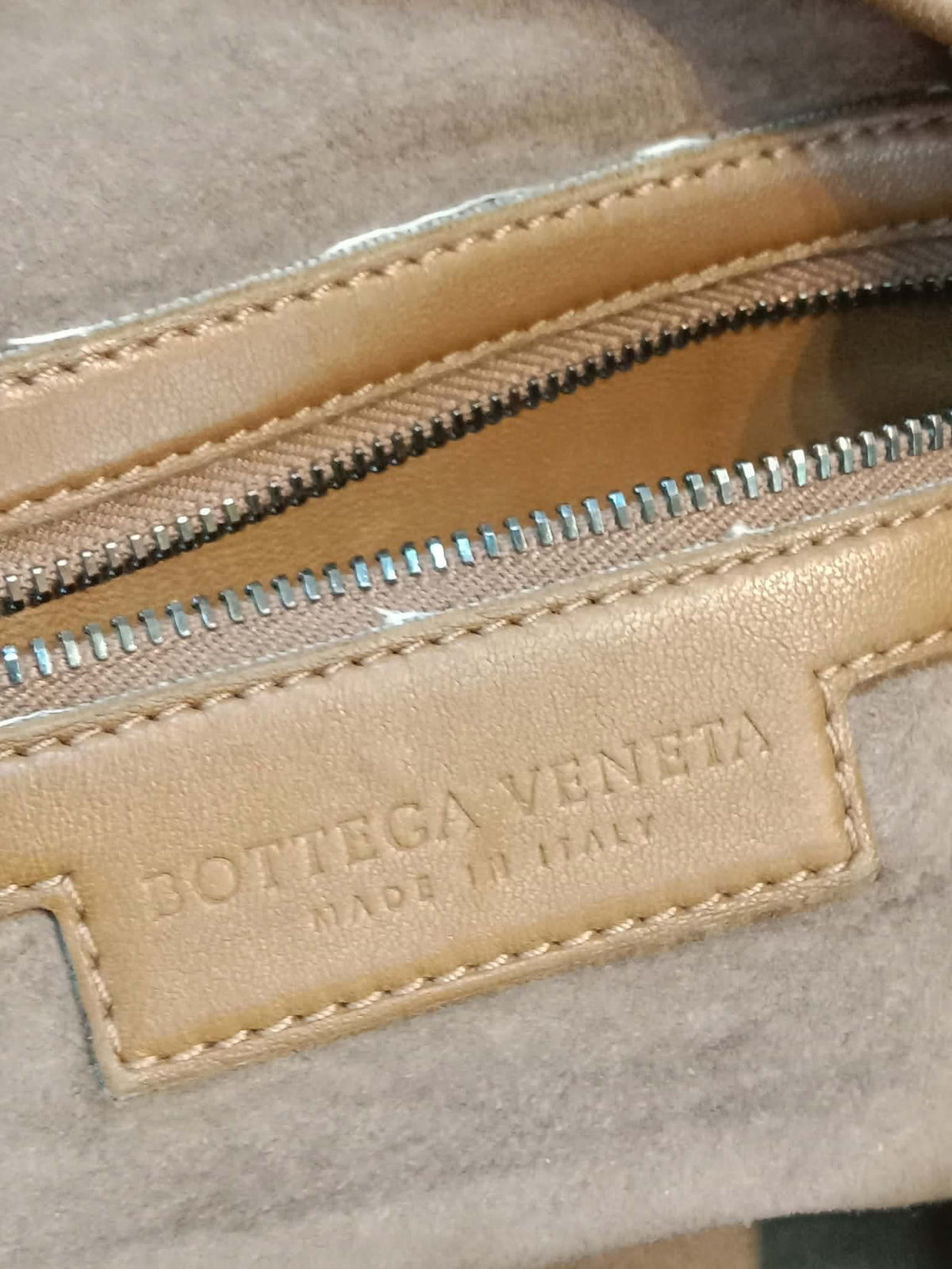 Bottega Veneta Hobo Intrecciato Bag Brown