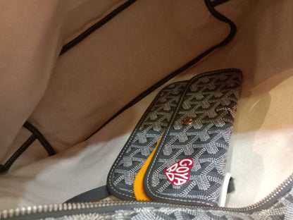 Goyard Boheme Hobo Bag Grey PM