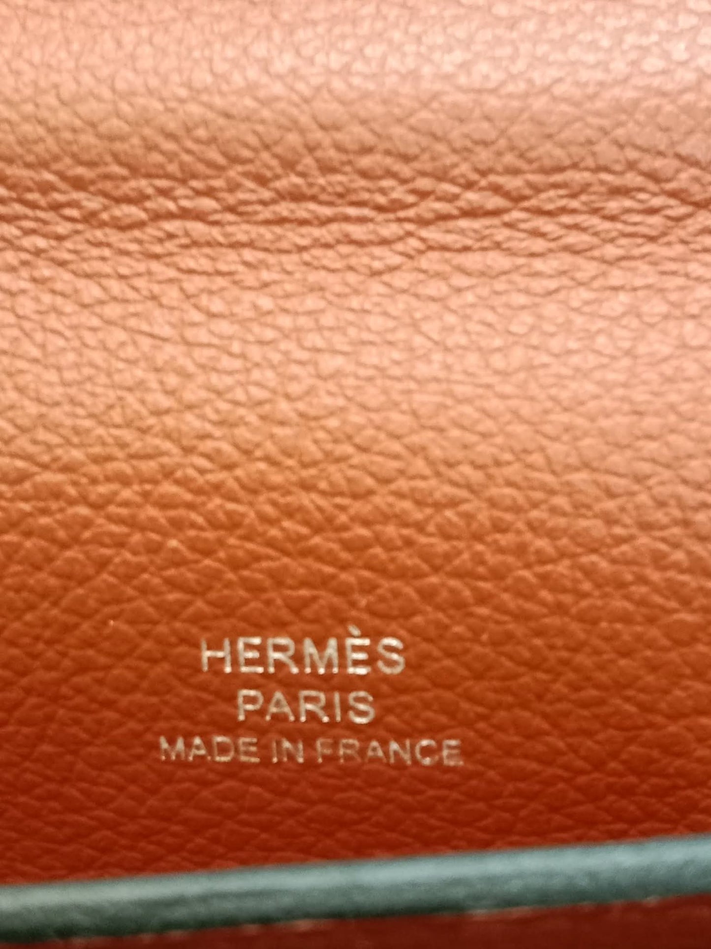 Hermes H Passant Clutch Bicolor Stamp Z 2021