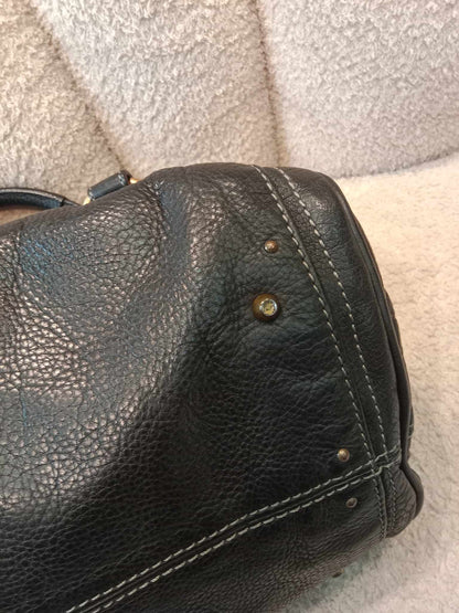 Chloe Paddington Leather Handbag Black