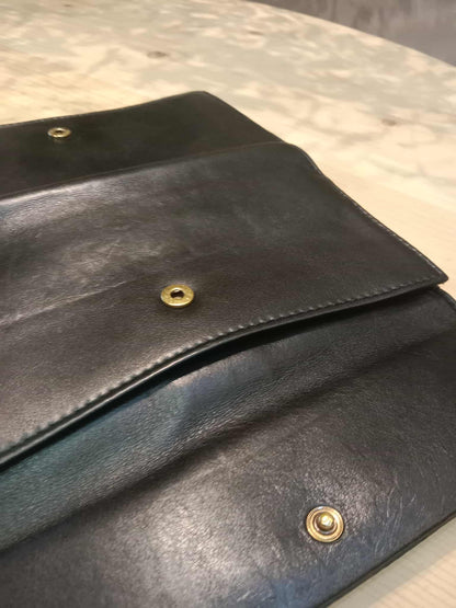 Gucci GG Marmont French Continental Wallet Black