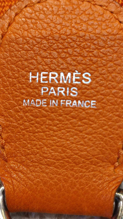 Hermes Toolbox 26 Poppy Orange Evercolor/Swift Stamp T 2015